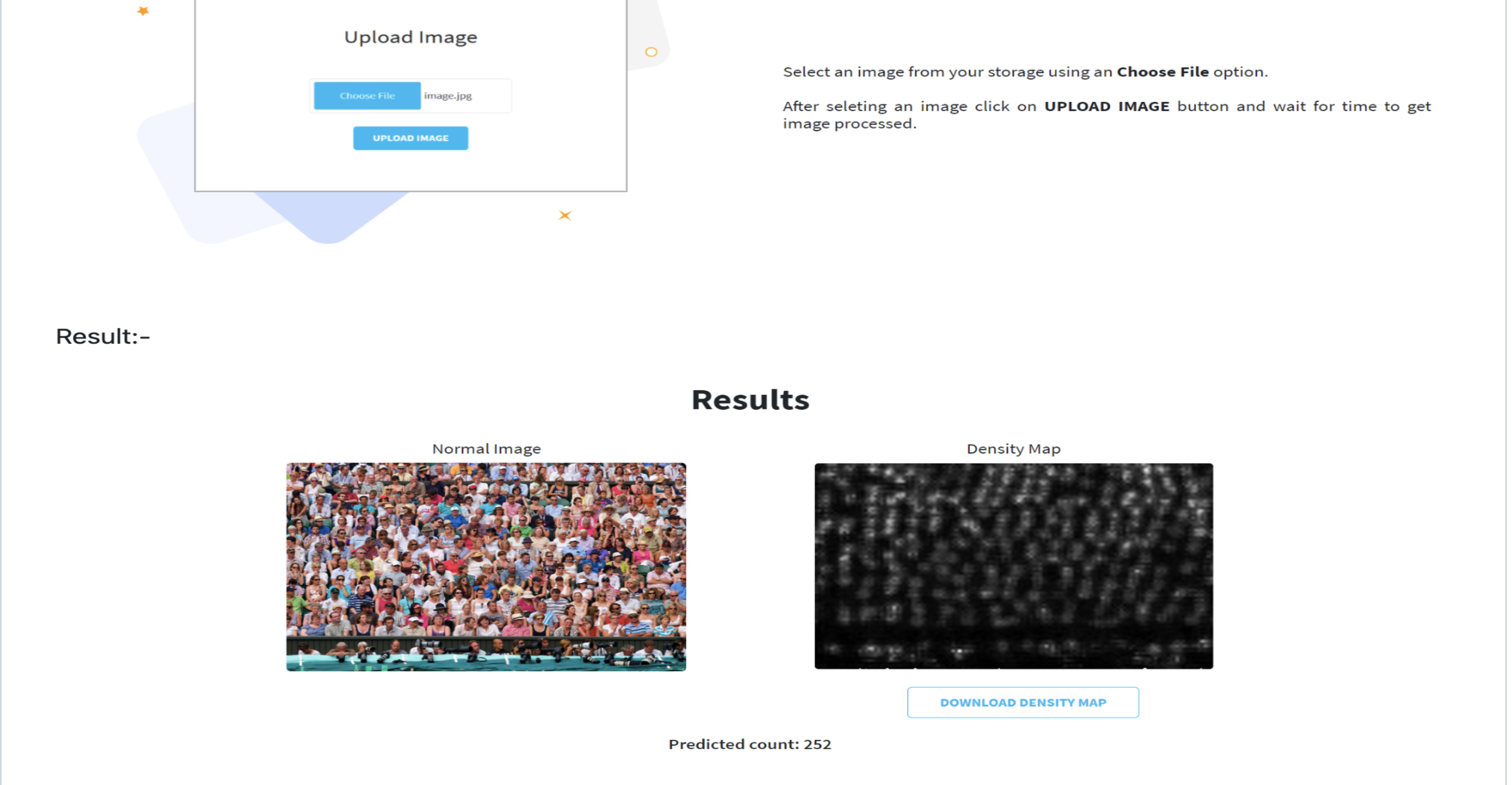 Crowd Computing Using CNN